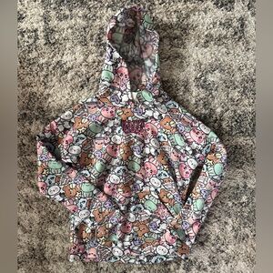 Lily Bleu Multicolor Cartoon Hoodie